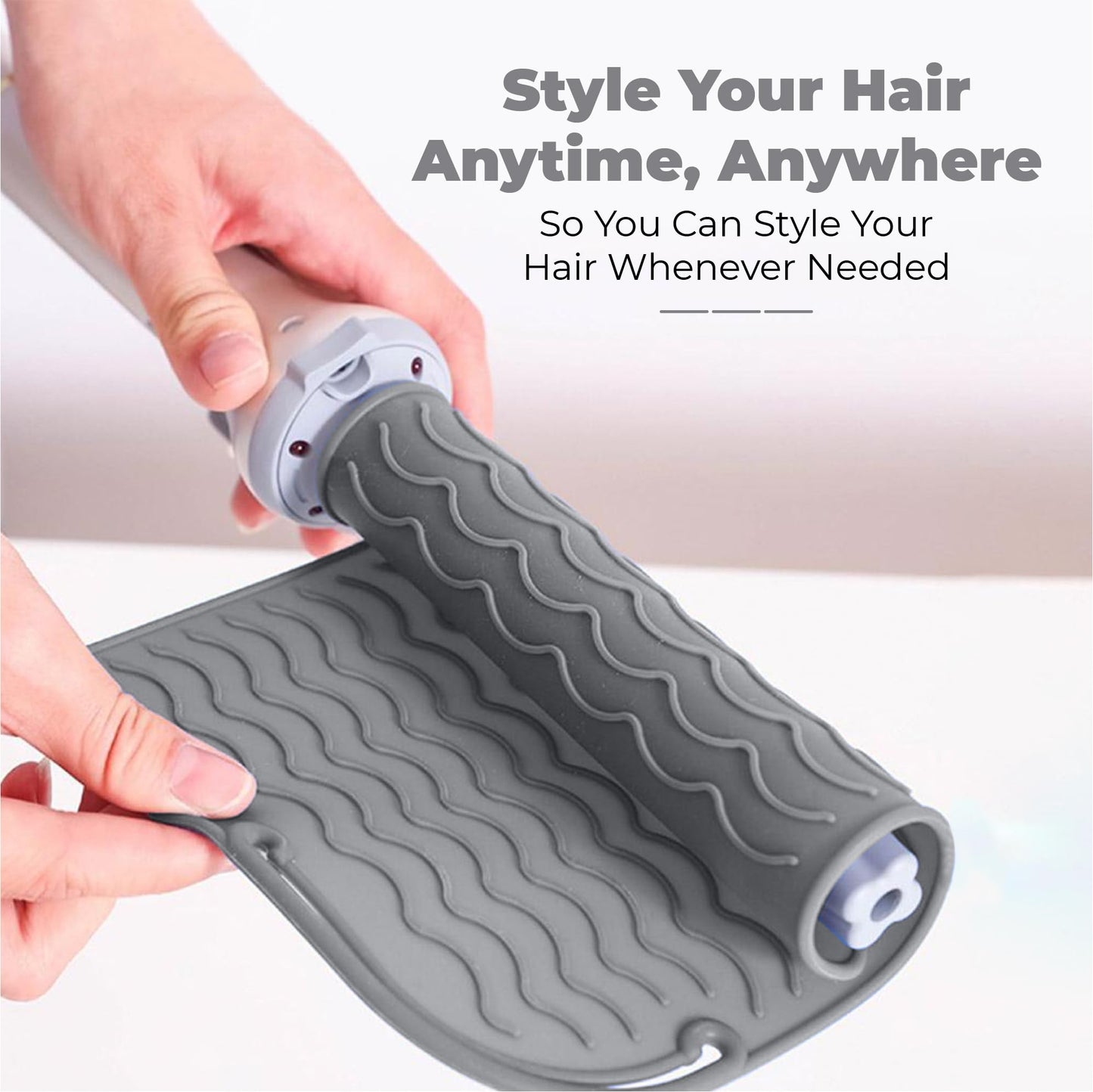 Silicone Hair Tool Holder & Heat Mat