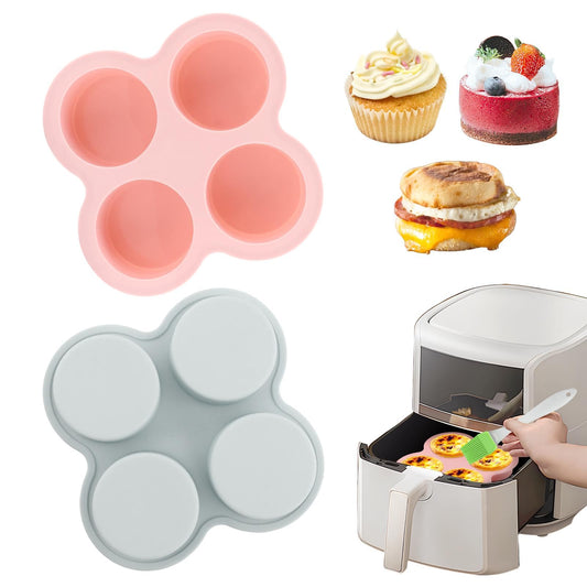 2 PCs Non-Stick Air Fryer Egg Molds