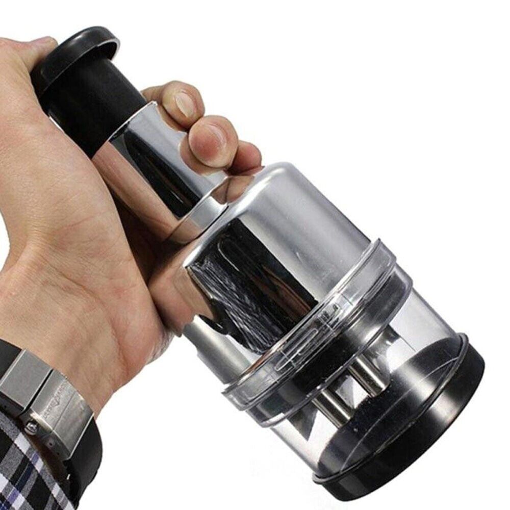 All-In-One Vegetable Hand Chopper Cutter Slicer Peeler Dicer