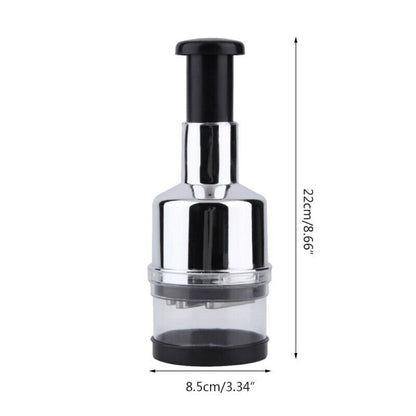 All-In-One Vegetable Hand Chopper Cutter Slicer Peeler Dicer