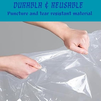 BEZAZZLED Vacuum Storage Bags, 10 Jumbo Space Saver Vacuum Seal Bags, Space Bags, Vacuum Sealer Bags for Clothes, Comforters, Blankets, Bedding(10)