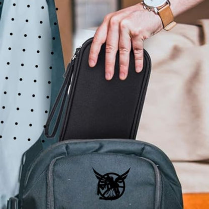 Travel Cable Organizer Pouch Electronic Accessories Carry Case Portable Waterproof Double Layers All-in-One Storage Bag for Cord, Charger, Phone, Earphone