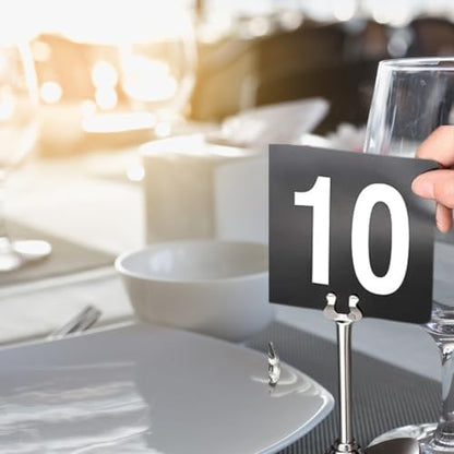 Bezazzled Double-Sided Table Numbers – Wedding & Restaurant Signs