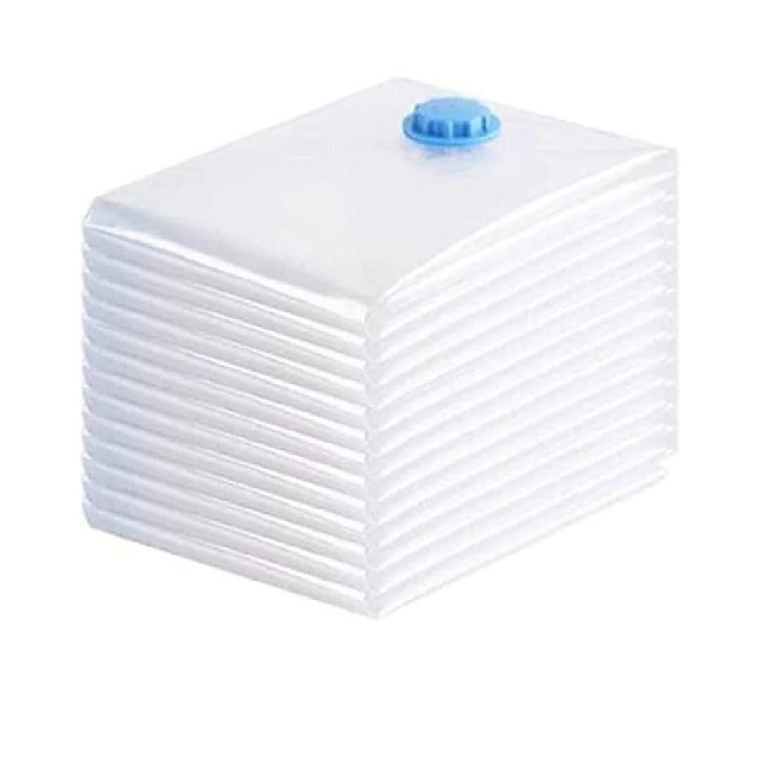 Vacuum Storage Bags (Medium 10 Pack) Save 80% Clothes Storage Space - Vacuum Sealer Bags for Clothing, Comforters, Blankets, Bedding - Compression Seal for Closet Storage,compression bags for travel