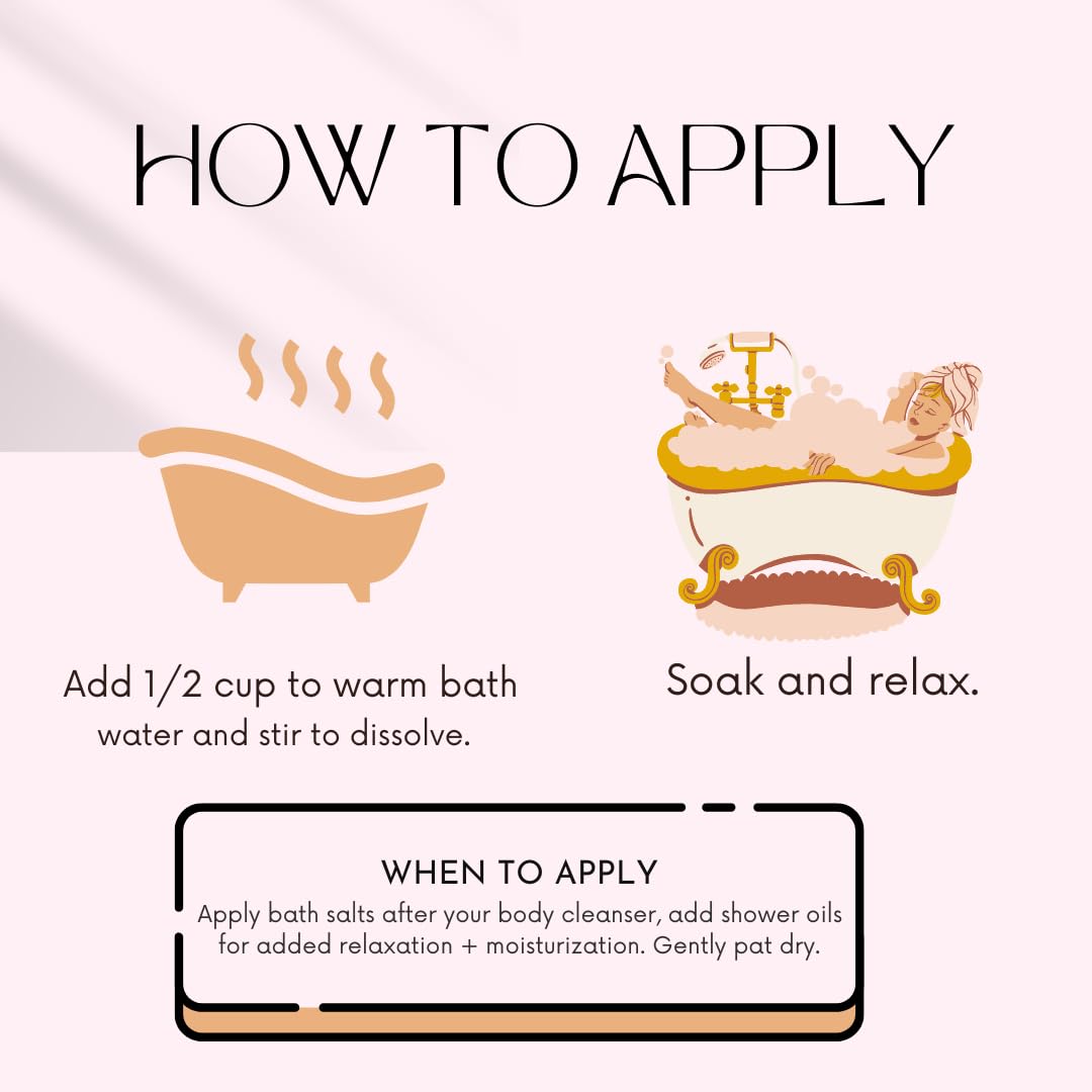 Himalayan Bath Salt,Foot Soak Salts for Spa, Body Care for All Skin Types. Mineral, Exfoliating,Pink Salt Chunks Natural Rock Pieces for Spa, Detox Salt Food Grade Salt 16 oz