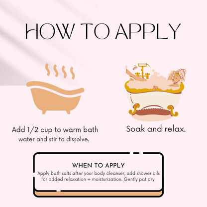 Himalayan Pink Bath Salt – Foot Soak, Exfoliating & Body Care (16 oz)