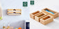 Bamboo Foil and Plastic Wrap Organizers