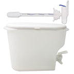 Beverage Dispenser for Fridge Plastic Hands-Free Beverage Dispenser Juice Dispenser for fridge Lemonade Container With Bonus Tap Automatic Drink Dispenser - 0.92 Gallon