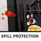 Silicone Stove Gap Covers, Stove Top Covers for Electric Stove,Stove Guard Stove top Covers Gas Stove Burner Covers 21 inches,Kitchen Counter Gap Covers- Set of 2