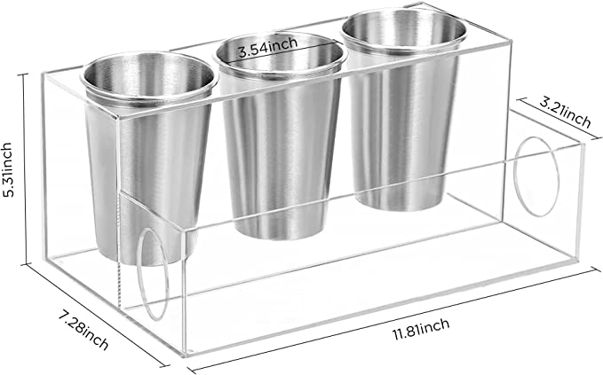 Bezzazled - Clear Hair Tool Organizer