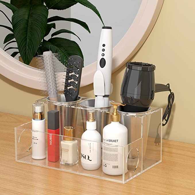 Bezzazled - Clear Hair Tool Organizer
